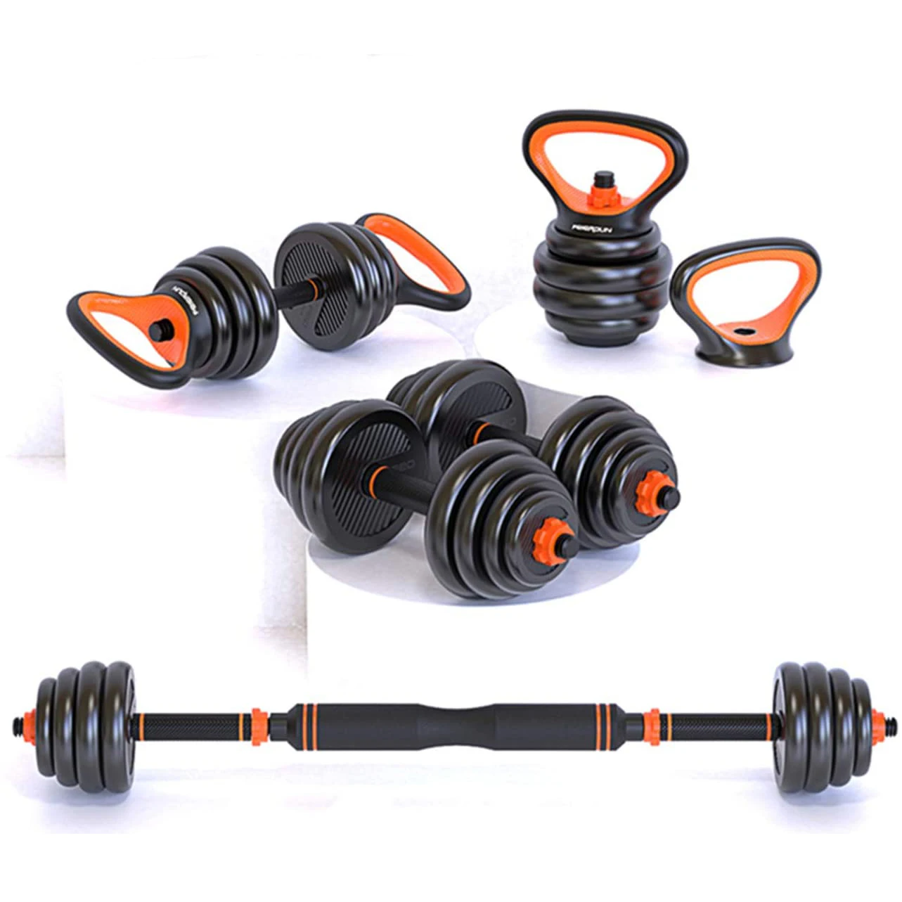

Adjustable Dumbbell Set Barbell 15kg 20kg 24/25kg 40kg Weights Gym Equipment For Home Fitness