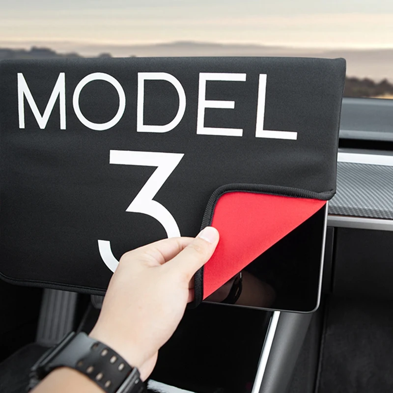 Защитная втулка для центральной консоли Tesla Model 3 Защита от солнца и экрана Крышка