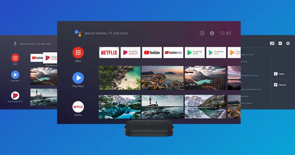 Xiaomi mi коробка S 4K Android 8,1 ТВ Box Android 8,1 2 ГБ+ 8 Гб HD mi 2,0 2,4G/5,8G, Wi-Fi, BT4.2 set top tv Box медиа плеер