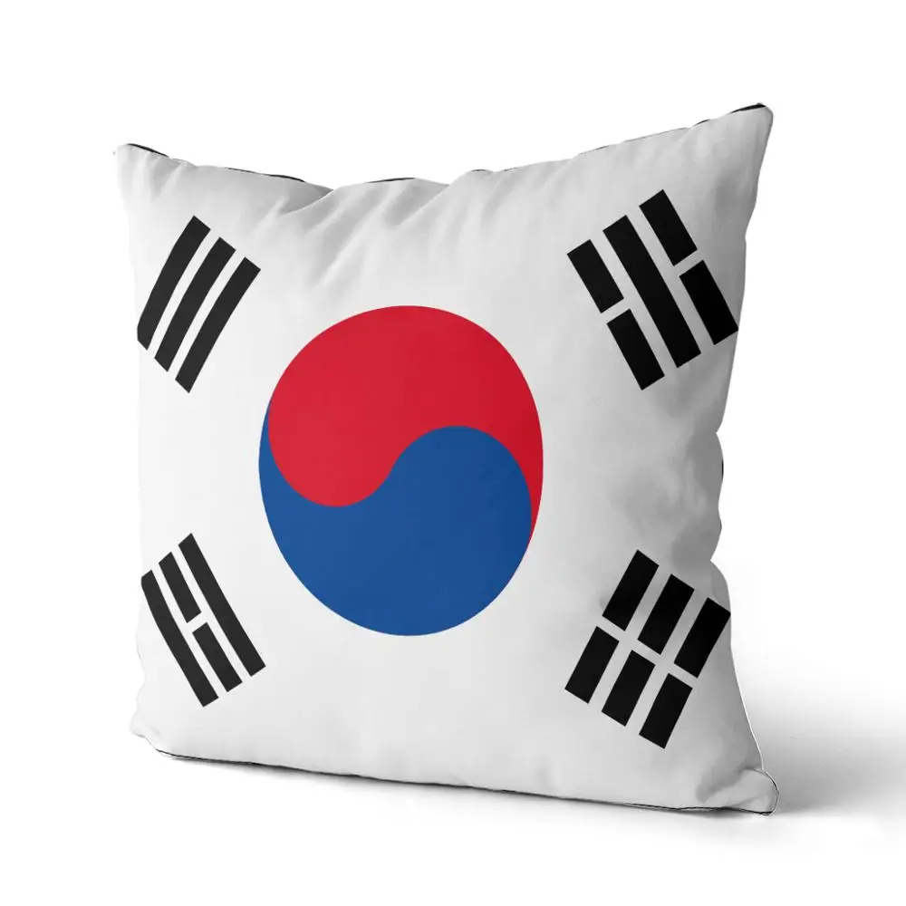 Южная Корея хлопчатобумажные парусиновые наволочки на заказ для диванных