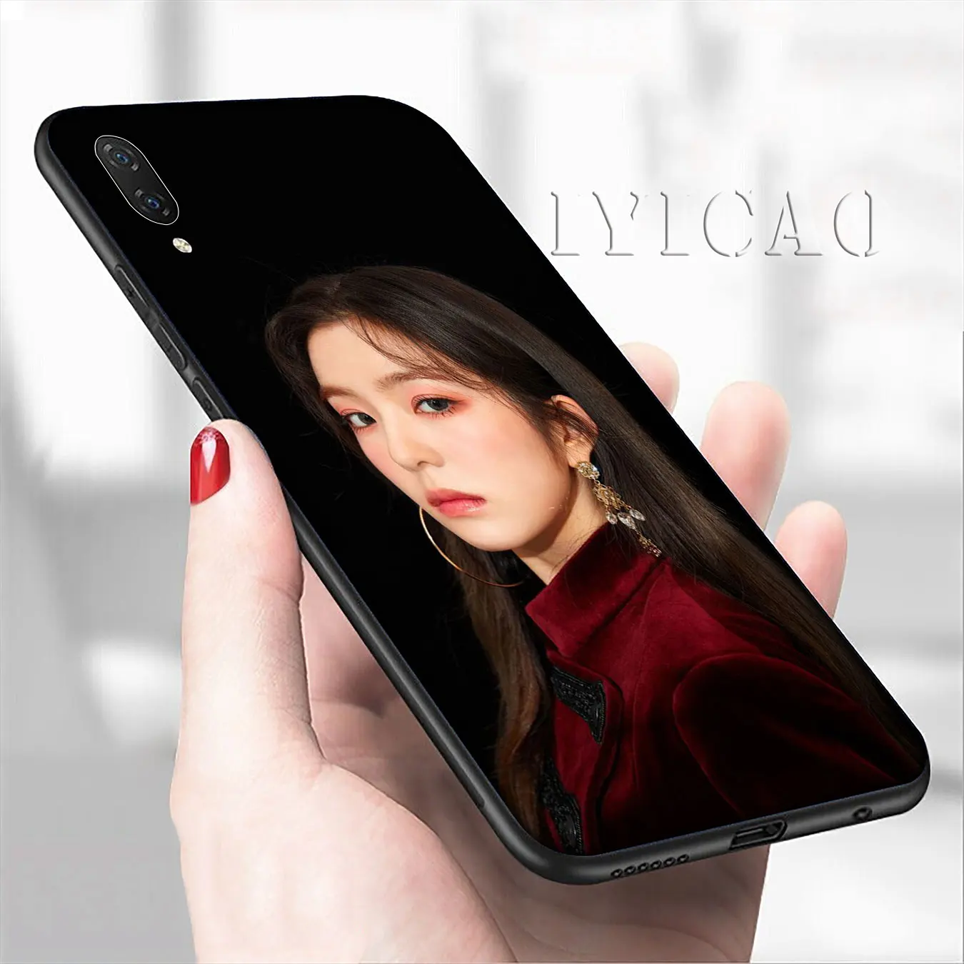 IYICAO сексуальный красный бархатный мягкий чехол для телефона Xiaomi Mi 10 9 9T A3 Pro CC9 CC9E 8