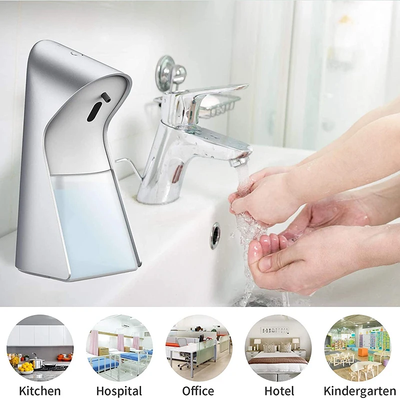 

Automatic Soap Dispenser 330ML No Contact Infrared Sensor Hand New Foam Soap Dispenser Waterproof Hygienic Design