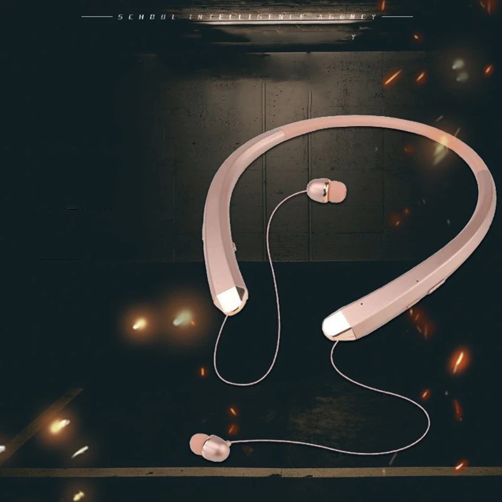 HBS-910 Bluetooth наушники CSR Tone спортивные шейные с шумоподавлением стерео защита от