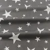 Teramila ткань светло серый звезды Стиль Вышивание квилтинга twill лоскутное Описание
