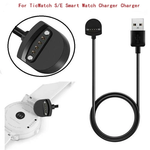 D Сменное магнитное зарядное устройство USB для Ticwatch Pro/S/E смарт-браслет часы зарядка кабель для быстрой зарядки браслет адаптер док-станции - Цвет: D