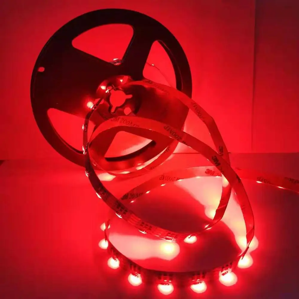Высококачественная Светодиодная лента 335 RGB Tri chip color 60leds ST618|Светодиодные ленты| |