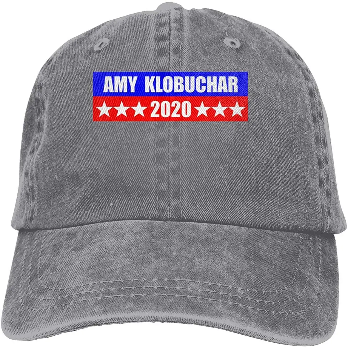 Amy Klobuchar 2020 джинсовая хлопковая ткань Регулируемая шляпа |