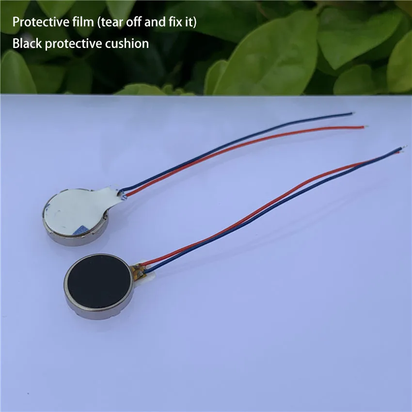 1 шт. DC 2 5 V 4 0 микро постоянного тока вибрационный мотор 1027 плоский Вибрационный
