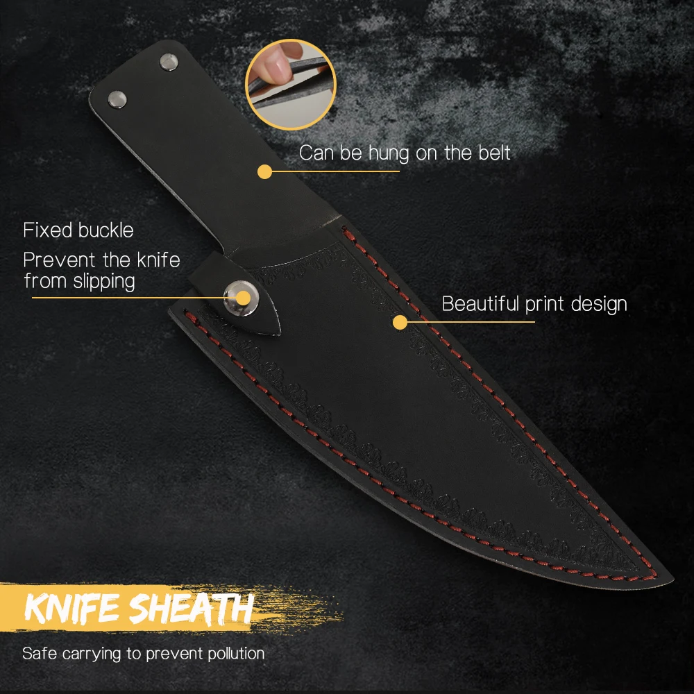 XYj ручная работа кованый шеф-нож из высокоуглеродистой стали мясник для