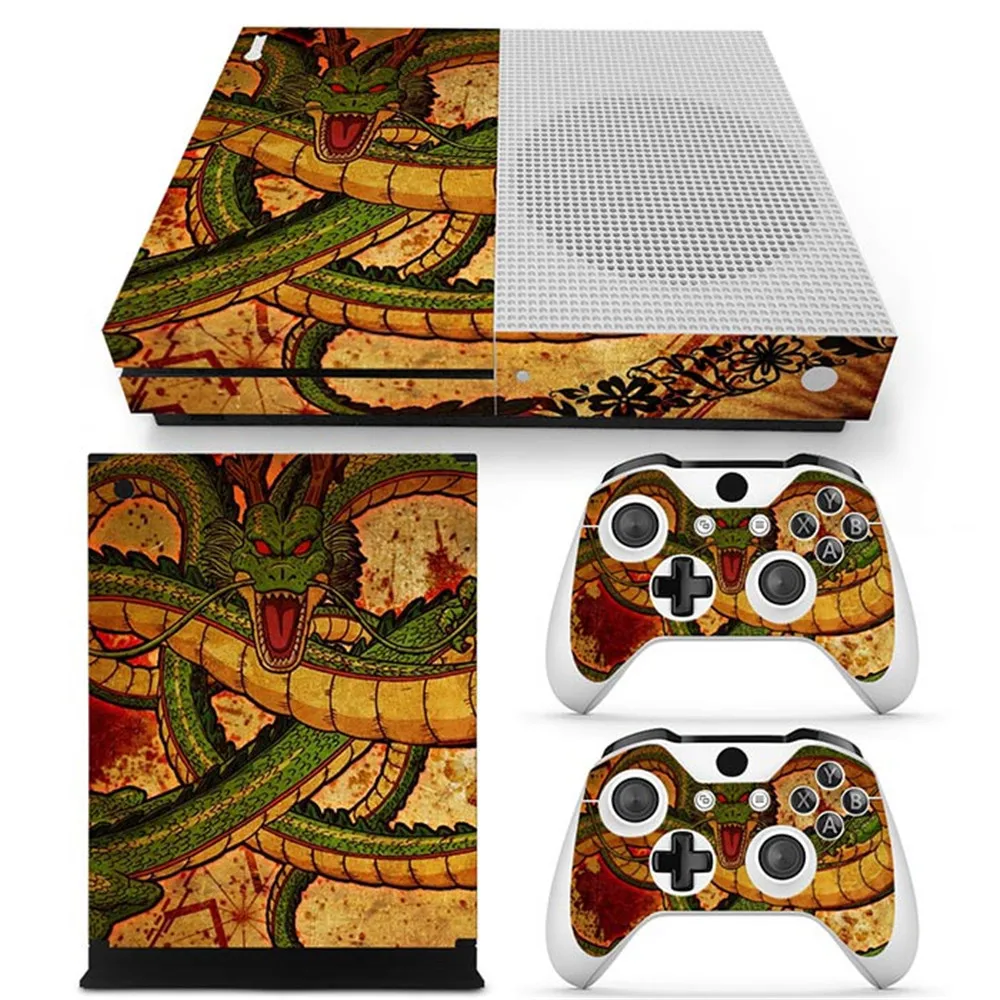 Бесплатная Прямая поставка защитная виниловая наклейка для консоли Xbox One S + 2 шт.