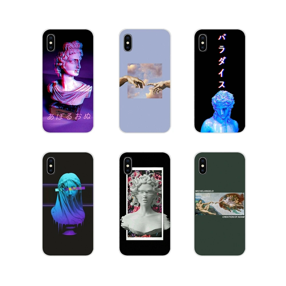 Для Xiaomi Redmi 4A S2 Note 3 3S 4 4X 5 6plus 7 6A Pro Pocophone F1 Микеланджело/бронзовая скульптура