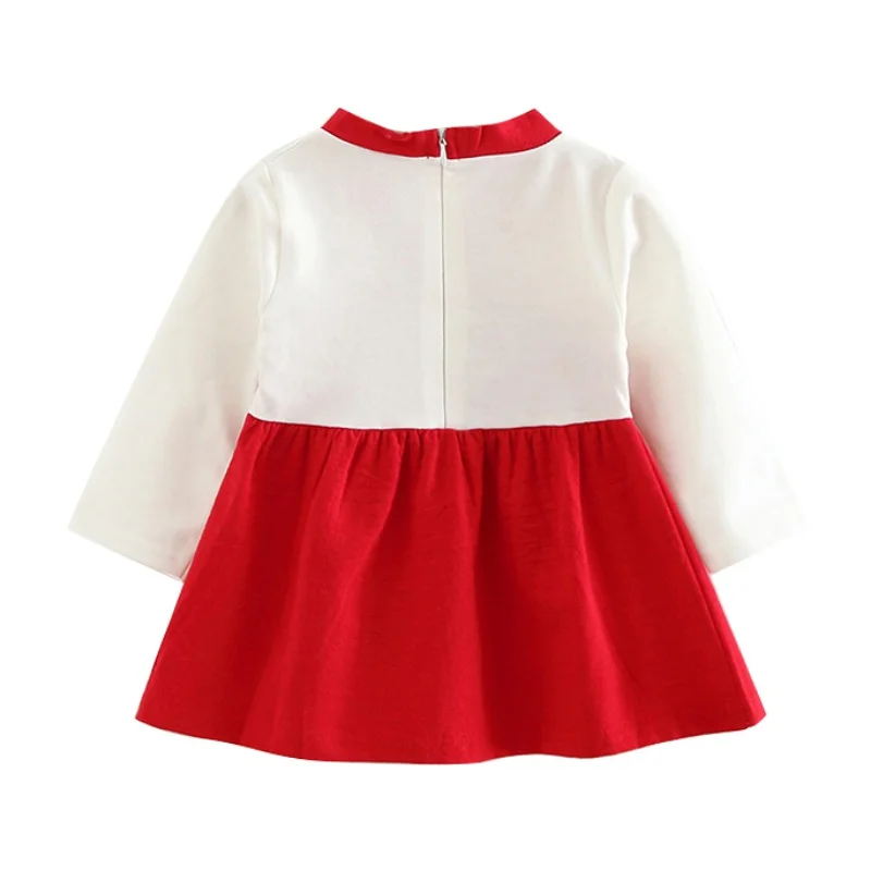 ✿BB-Baby Girl Sundress Summer Casual Baby Girls Floral Embroidery Long Sleeve Dress Kids Toddler Pageant | Детская одежда и