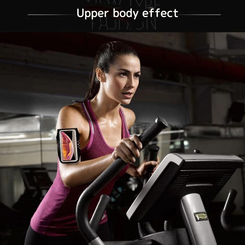 

Armband bag Men Women Outdoor Sports Running bag for iPhone 11 Xs Max Xiaomi Money Key With earphone hole gym bag Riding Arm bag