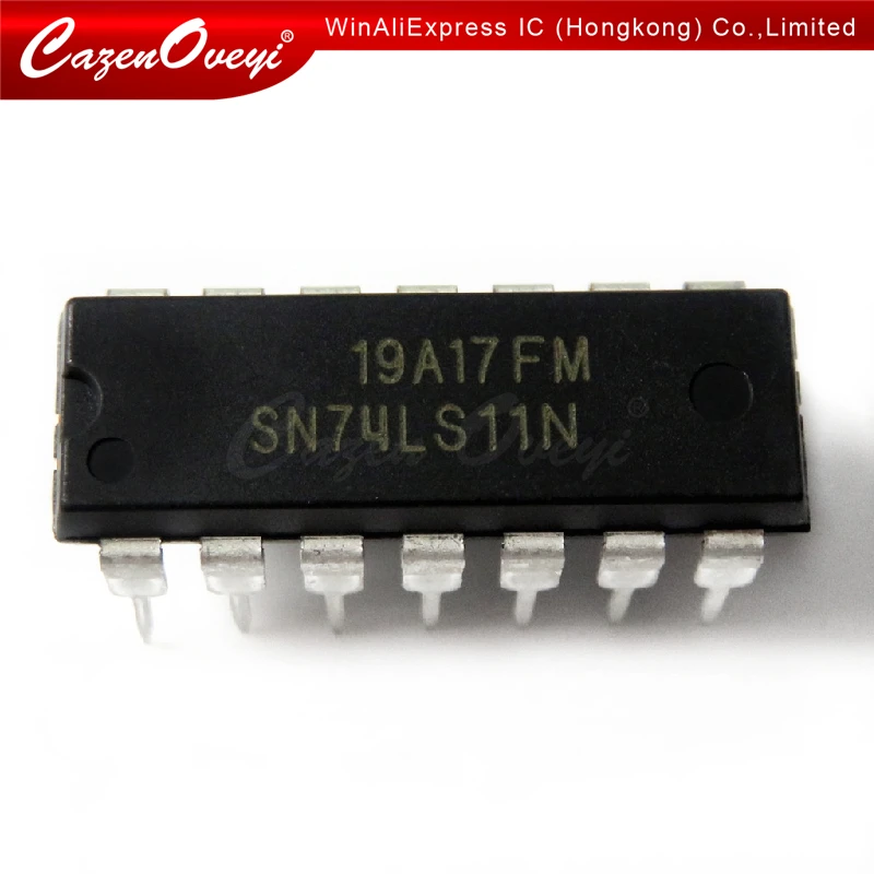 10 шт./лот 74LS00 74LS02 74LS04 74LS08 74LS07 74LS10 74LS11 74LS14 74LS30 DIP 14|Интегральные схемы| |