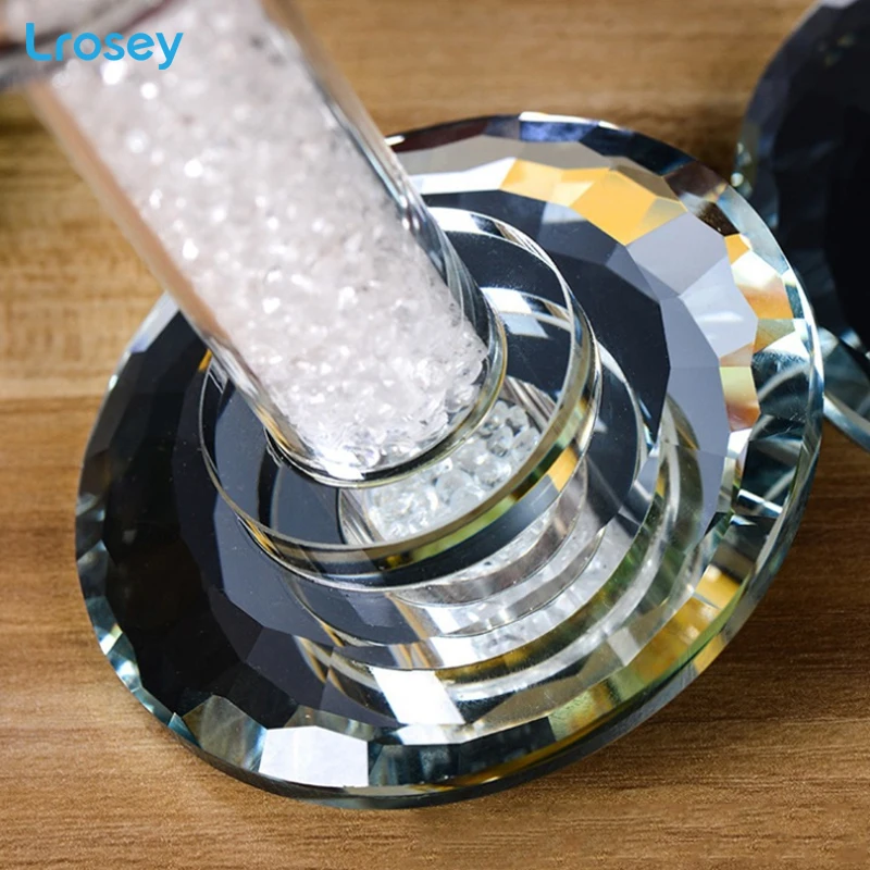 В европейском стиле с украшением в виде кристаллов подсвечник освещение