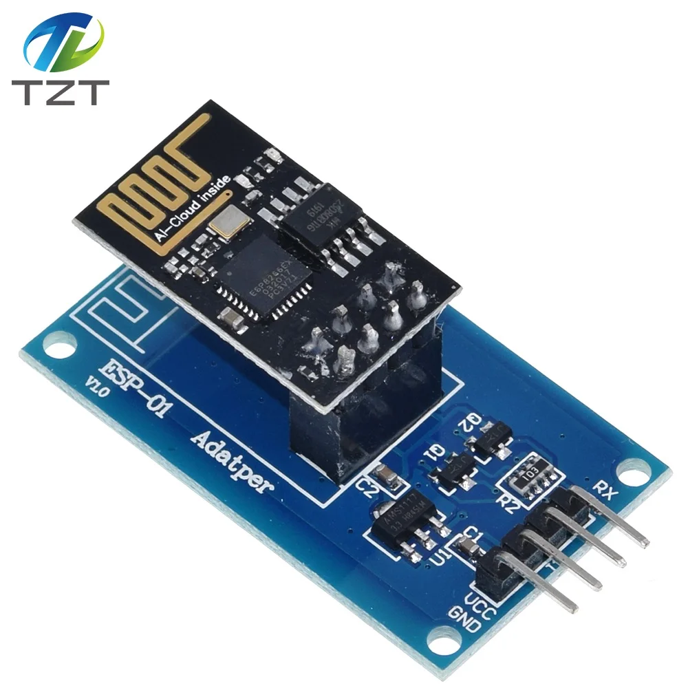Завеса ESP8266 ESP 01 серийныйl wi fi Беспроводной модуль адаптера 3 V 5V Esp01 коммутационная