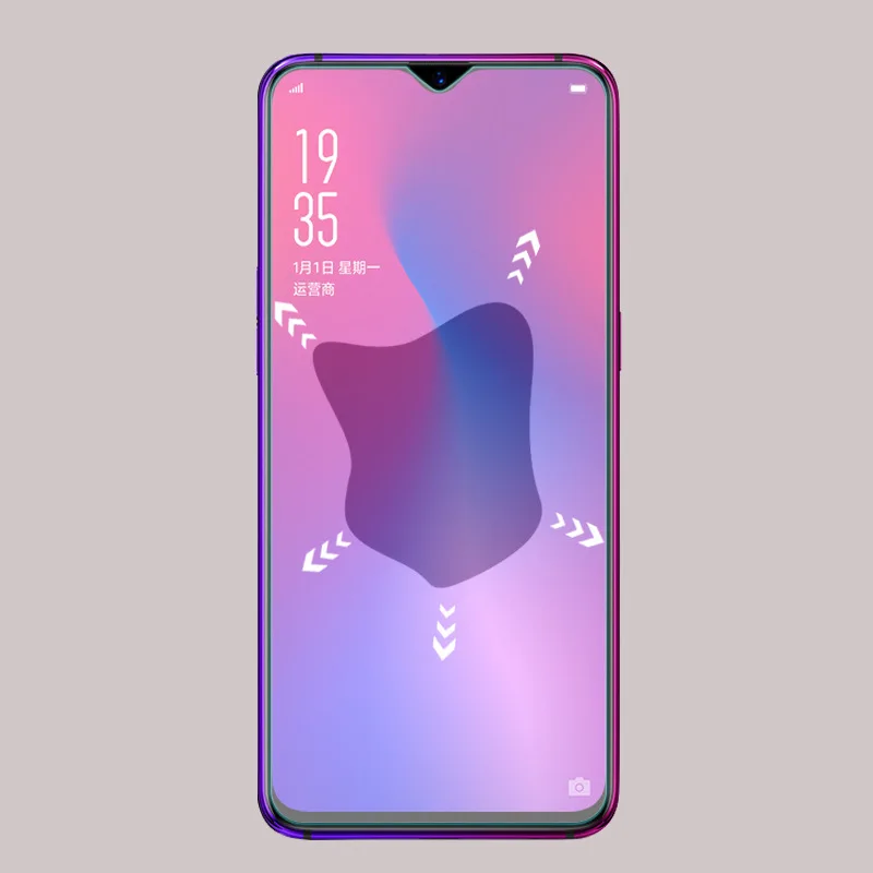 2 шт 0 26 мм протектор экрана для мобильного телефона из закаленного стекла OPPO R17