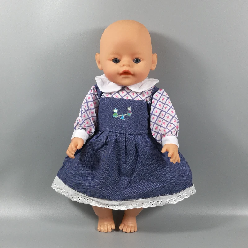 Супер Модная Одежда для куклы 18 дюймов детского подарка 43 см аксессуары кукол 036 |