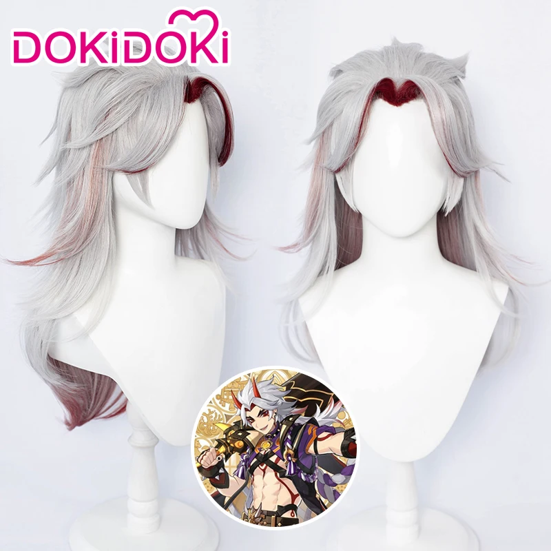 В наличии косплей-костюм DokiDoki-SR Game Genshin Impact Atataki Itto из игры для Хэллоуина |