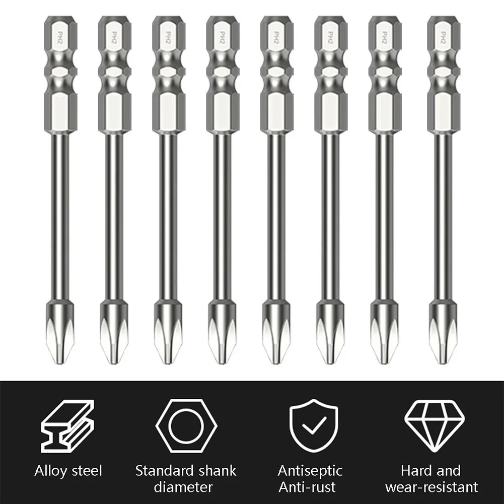 Набор ударных поперечных отверток комплект из 8 предметов двухсекционная