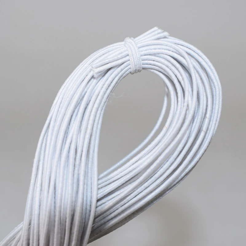 Эластичный Шнур резиновая веревка нейлоновый браслет бусины струны полоски для