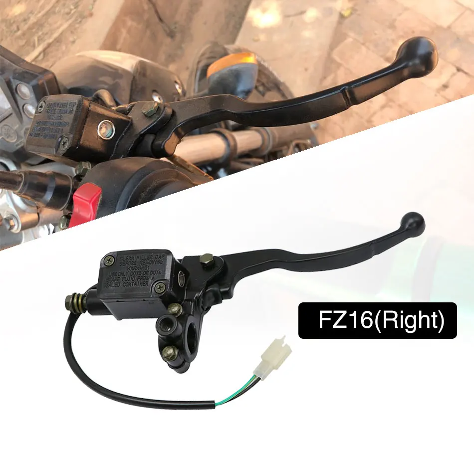 Alconstar-FZ16 дисковый тормозной насос на мото Правый Мотоцикл тормоза сцепления Рычаги Главный цилиндр для YAMAHA FZ16