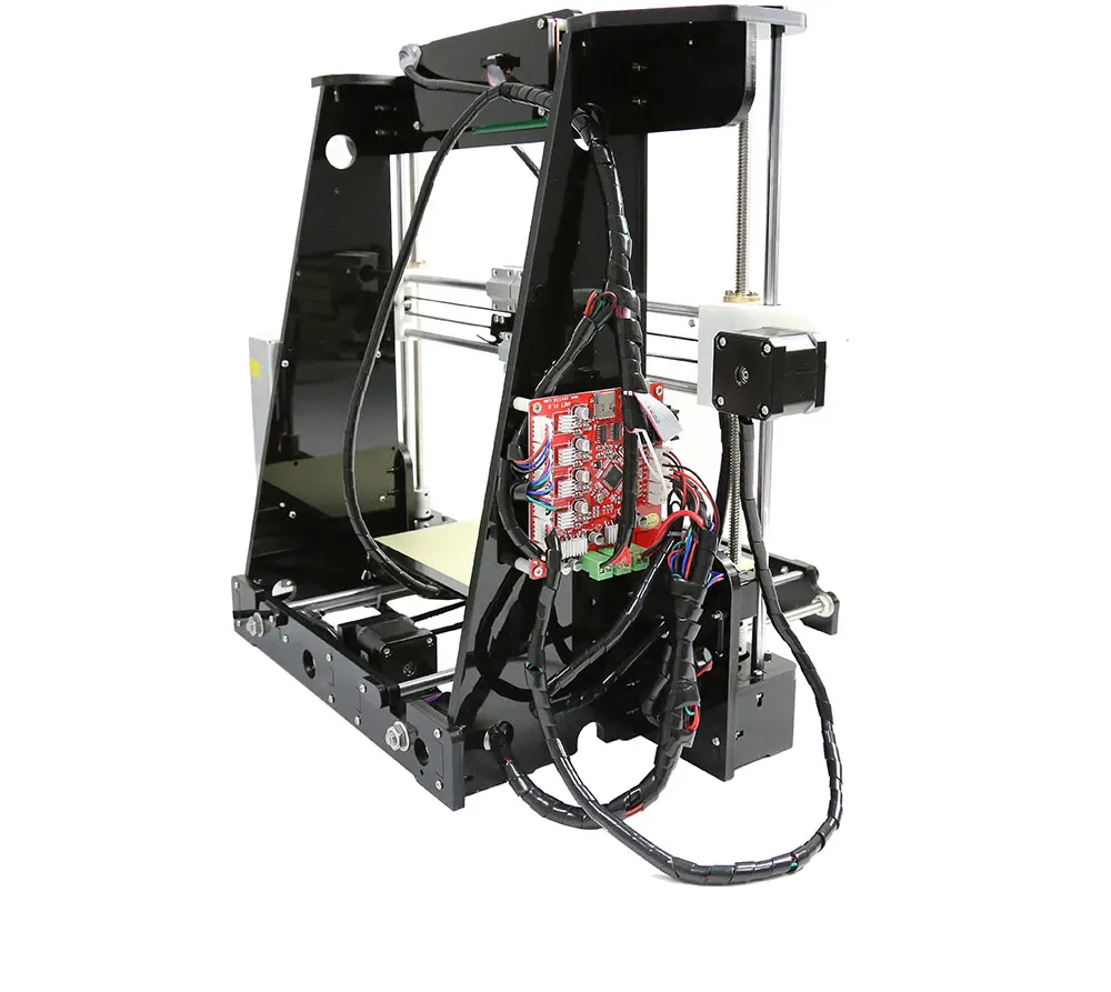 Горячая Anet A8 3d принтер Высокая точность Экструдер Насадка дешевые 3d принтер DIY наборы с нитью stampante 3d Drucker