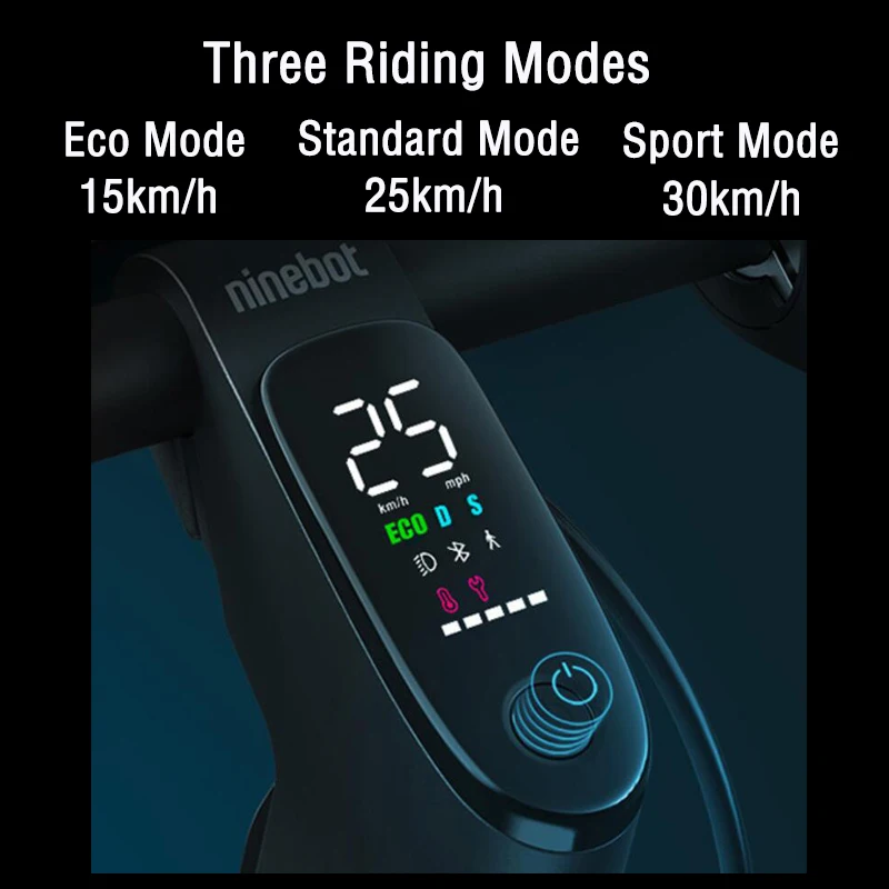 НДС включено оригинальный Ninebot by Segway F40 складной электрический скутер 30 км/ч