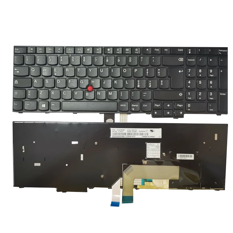 Новая клавиатура для ноутбука Lenovo Thinkpad E570 E575 E570C US/FR/GR/IT/RU/SP/TR/UK | Компьютеры и офис