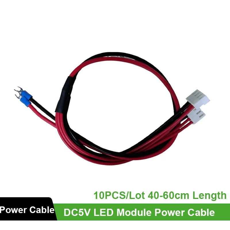 

10 шт./лот от 1 до 2 DC5V 4Pin кабель питания провод 2.5мм² Чистая медь для улицы полноцветный светодиодный дисплей модуль панели аксессуары