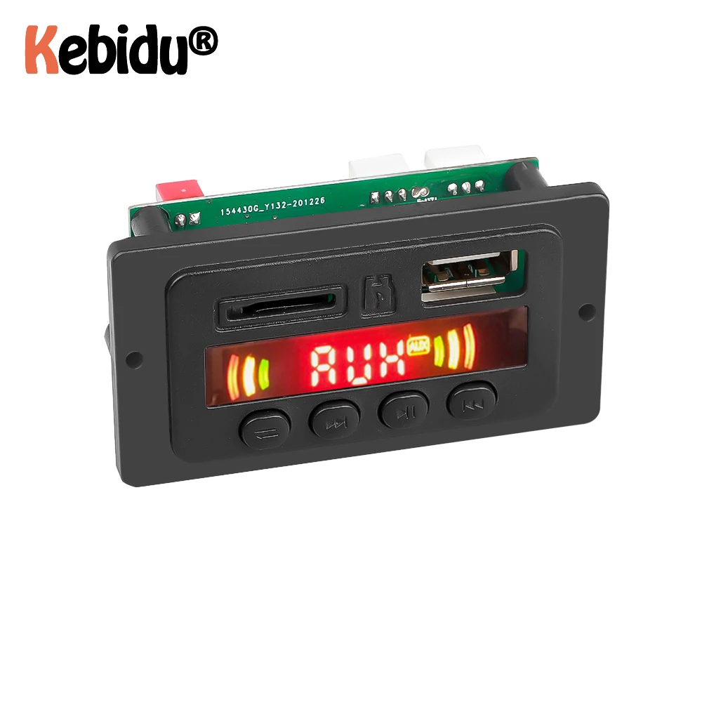 Лидер продаж mp3 плеер Плата декодера 12 в 18 Bluetooth 5 0 автомобильный FM радиоприемник