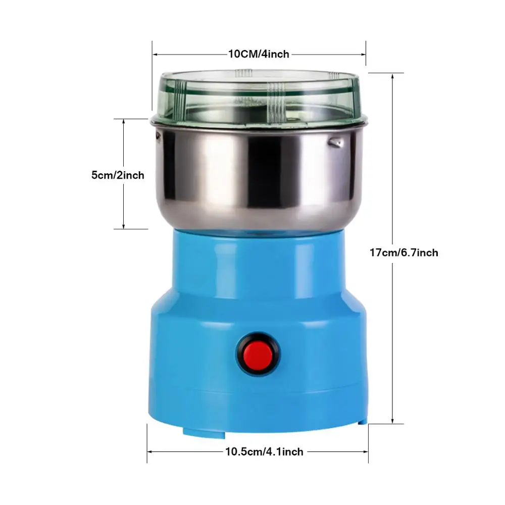 

110V/220V 150W Electric Coffee Beans Grinder Kitchen Cereals Nuts Beans Spices Milling Grinding Household Coffeeware Machine
