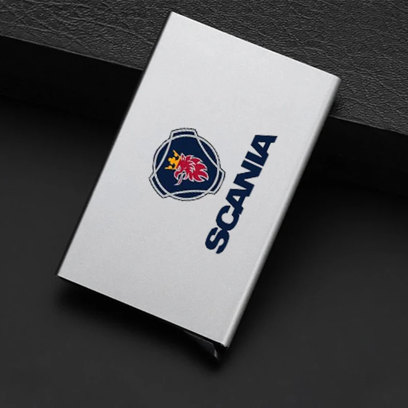 Держатель для визиток автоматический из алюминия Scania MAN TGS TGX | Автомобили и
