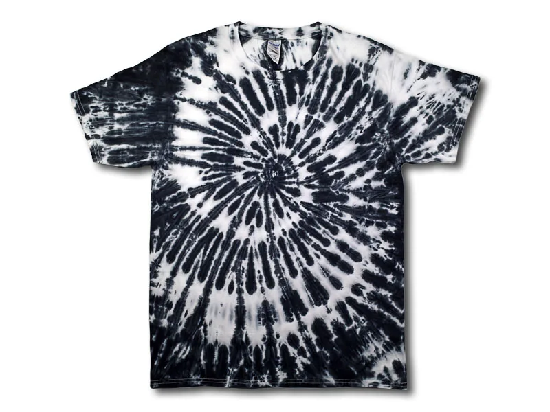 Tie dye ручная работа Raibow скейтборд уличный стиль спиральный узор индивидуальная