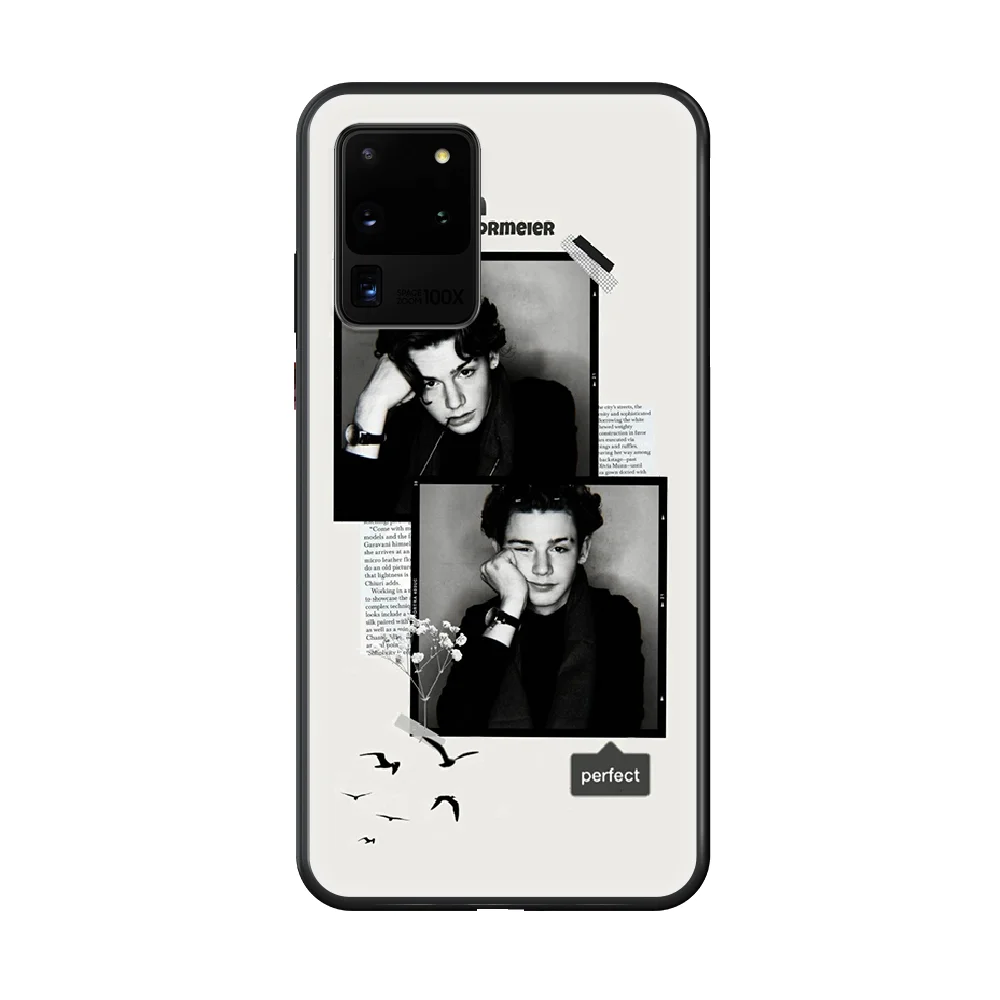 

Payton Moormeier Phone Case cover hull For SamSung Galaxy S 5 6 7 8 9 10 20 Edge Plus E Lite Ultra black bumper luxury coque