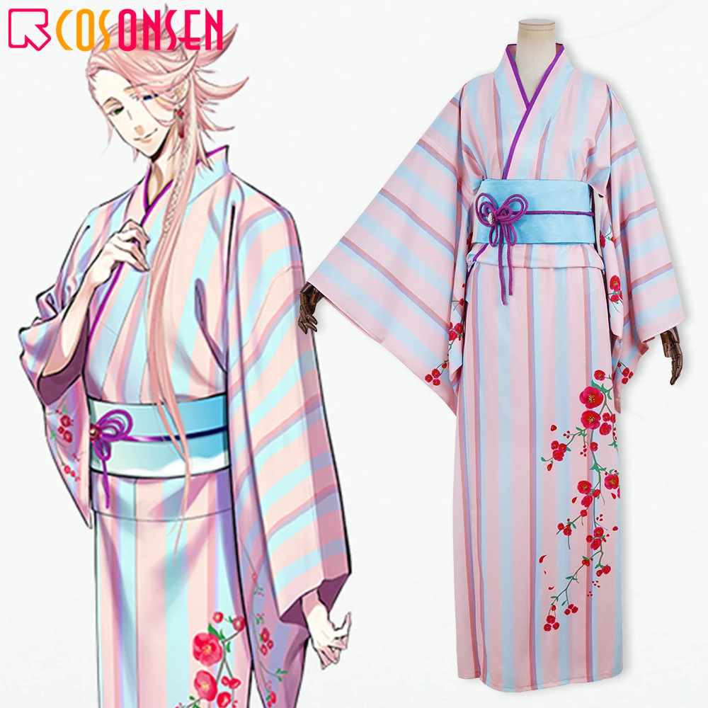 Костюм для косплея Touken Ranbu Souzasamonji yukata, игровой костюм для косплея ONSEN, полный комплект