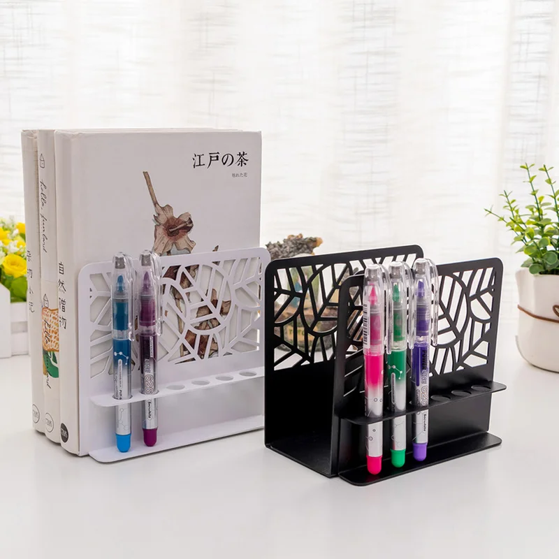 2 шт. металлический Настольный органайзер для ручек | Канцтовары офиса и дома