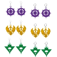 game new world earrings for women marauders syndicate covenant camp pendant eardrop trendy jewelry dangle hanging eardrop gift