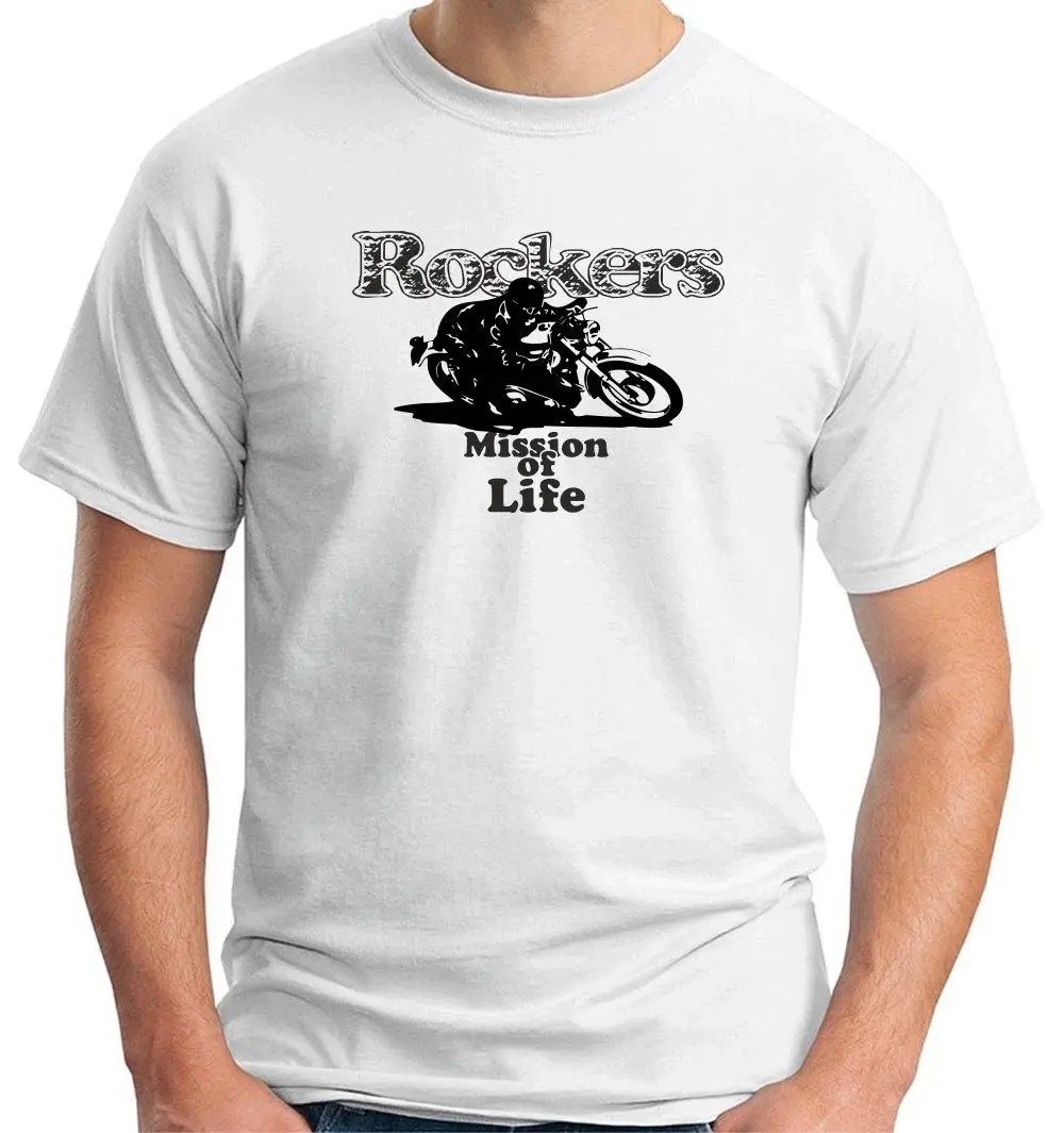 Fashion New Top Tees Tshirts Novelty O-Neck Tops T-Shirt T0257 Motorcycle Biker Moto Summer Cool Tee shirt | Мужская одежда