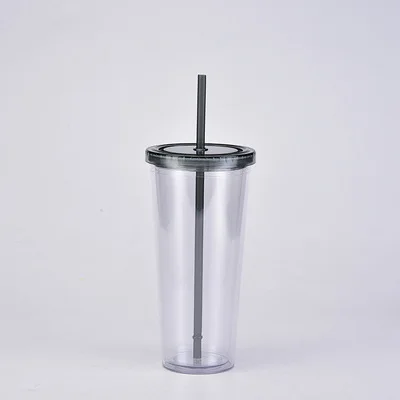 Многоразовая акриловая чашка с двойными стенками 22 унции 700 мл 710 24 звездой | Дом и