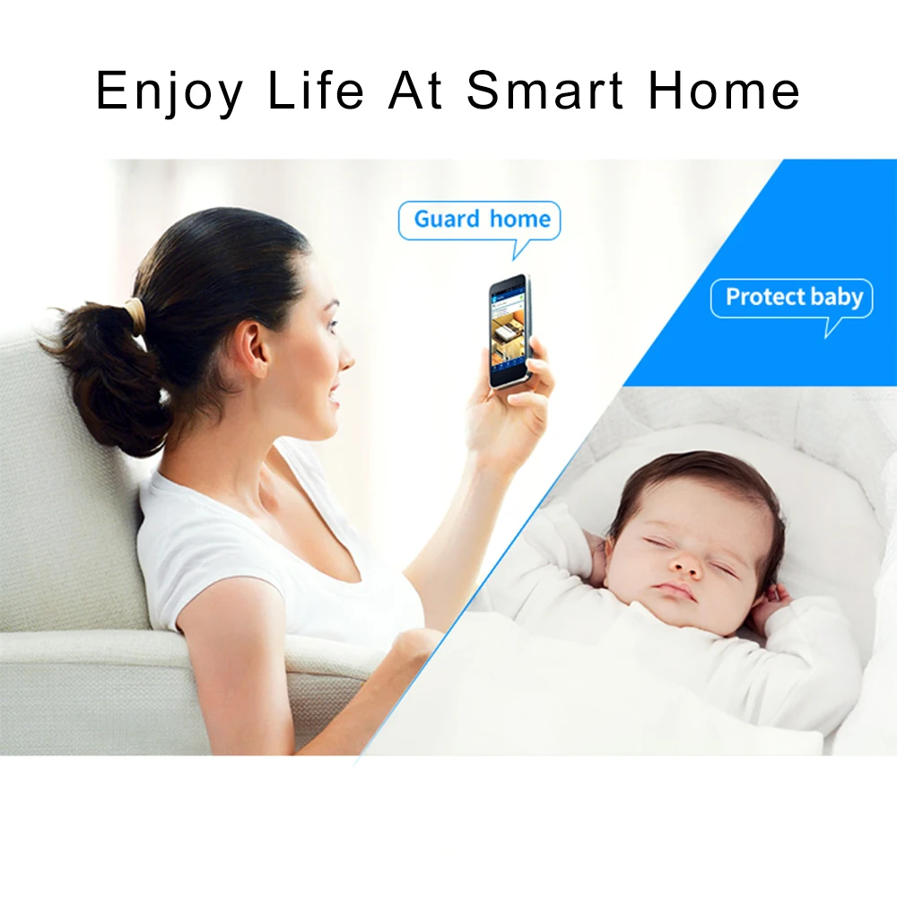 Нео Coolcam беспроводная домашняя Автоматизация на батарейках также может