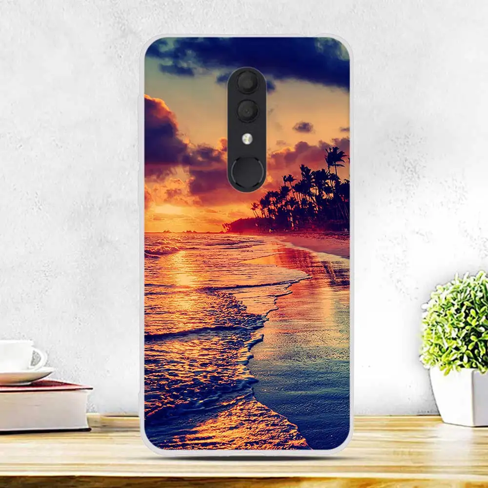Чехол чехол для Alcatel 3 5053Y 5053D 5053K чехол крышка силиконовый чехол на заднюю панель из ТПУ чехол для корпуса для Alcatel3 3L телефон чехол s