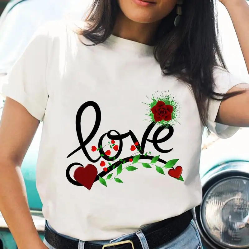 

Женская летняя футболка с коротким рукавом, принтом и графическим принтом