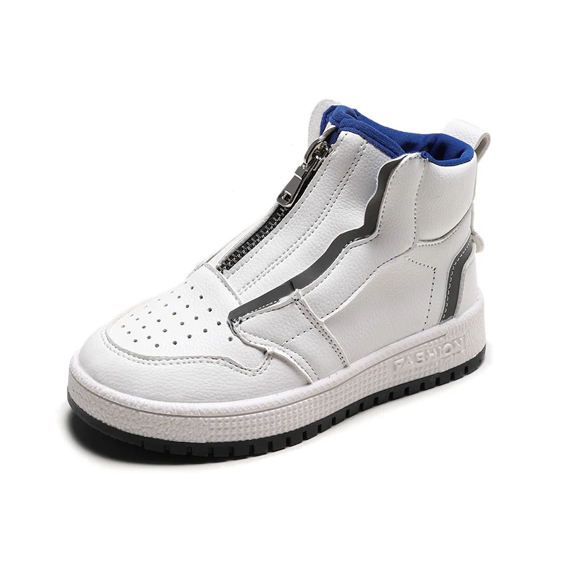 Mid-cut Kids Shoes Fashion Sport Children Spring Autumn Sneaker for Boys Luminous Little | Детская одежда и обувь