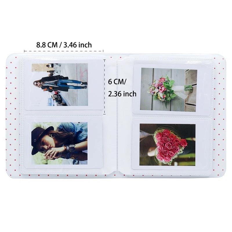 for Fujifilm Instax Mini Camera Polaroid 3 Inch Photo Album Sticker Color FrameSnap Z2300 SocialMatic Instant Camer | Электроника