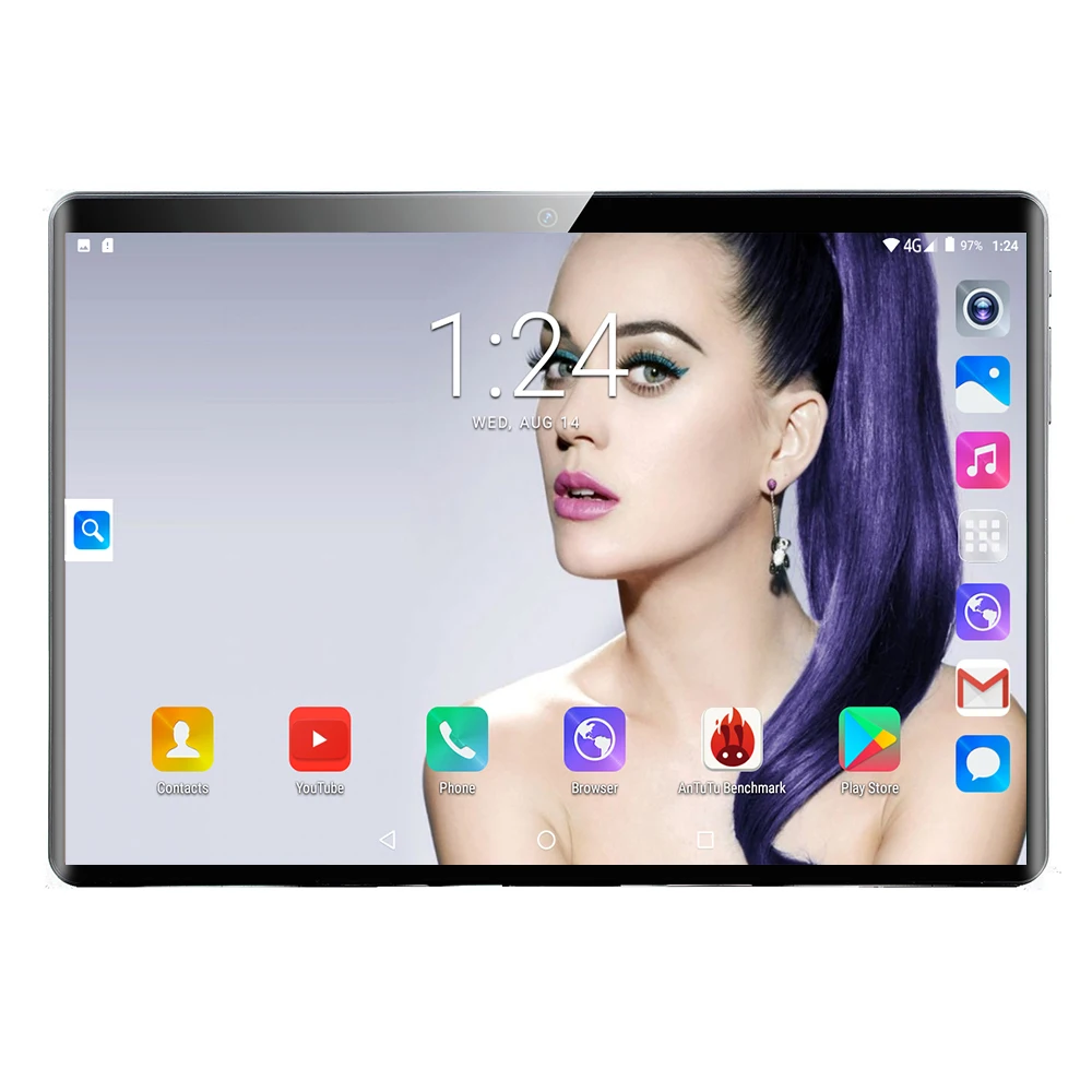 Lonwalk 10 inch Tablet Pc Octa Core 64G Tablets Android 9.0 WiFi Bluetooth GPS 3G Phone Call Dual SIM 10.1 inch tab