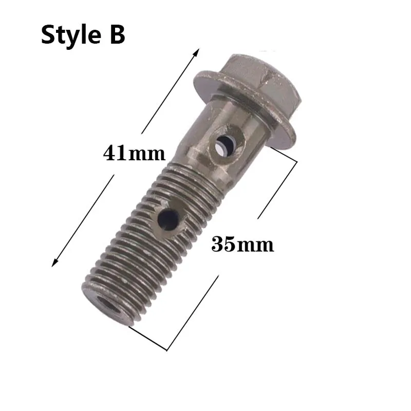 M10 * 1 25 главный тормозной цилиндр Масляный шланг винт банджо болт мотоциклетная