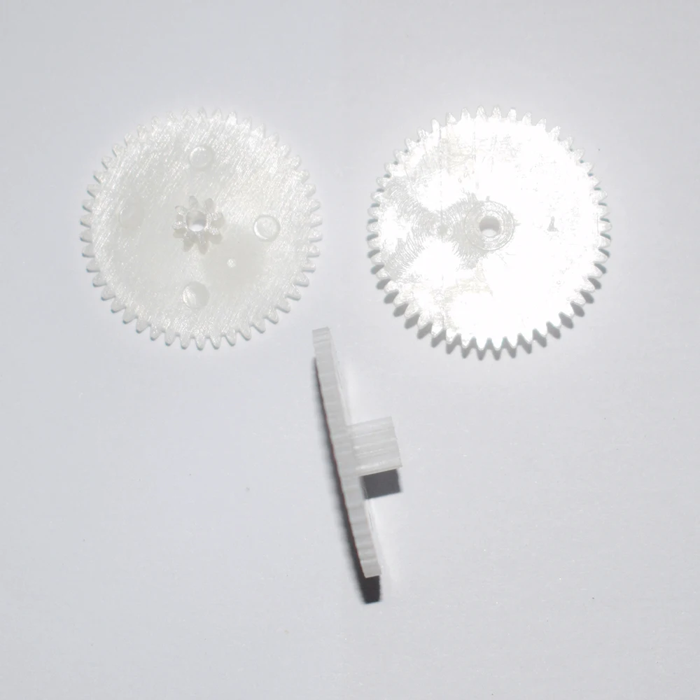 

1700 шт. 46 + 8T отверстие 2 мм 0,5 м пластиковая Шестерня Радиоуправляемый автомобиль самолёт Робот детские игрушки для мальчиков diy Детские аксессуары Монтессори GP46082A