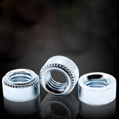 50 шт. M2 M2.5 прижимные клепки гайки круглый пресс пластины листового металла гайка