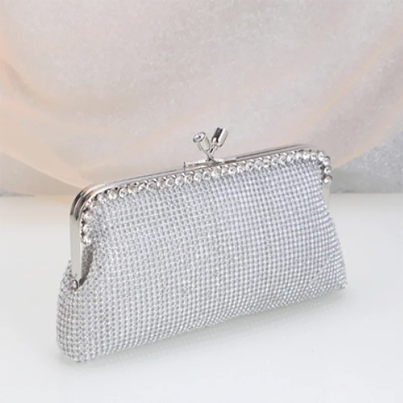 Роскошный клатч с кисточками вечерние женские сумки свадебные металлической